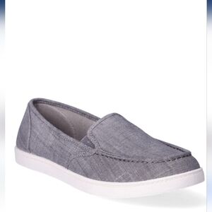 Women's Time & Tru Surf Moccasin Grey     Various Sizes.    NWT